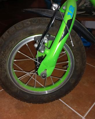 Bici ragazzo 6-8 anni bmx Atala verde 