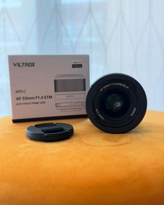 Obiettivo Viltrox AF 33mm F1.4 (X-mount, per Fuji)