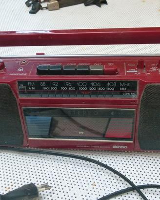AM FM STEREO CASSETTE RECORDER IRRADIO SRR 228