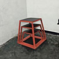 Set da 3 box pliometriche in acciaio - nuove