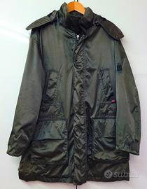 Giaccone Belstaff Antipioggia Parka Moto Verde
