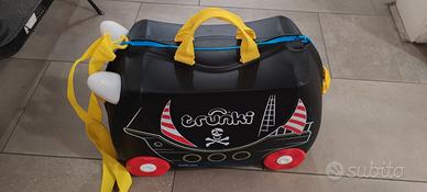 valigia cavalcabile bambini Trunki come nuova