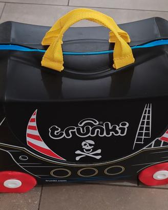 valigia cavalcabile bambini Trunki come nuova
