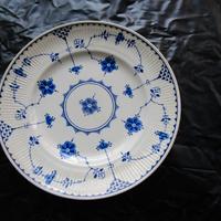 piatto singolo Masons in porcellana bianca decoro