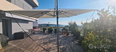 ombrellone quadrato 4x4 da giardino/terrazza