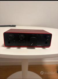 Scheda audio Focusrite Scarlett Solo  4Gen