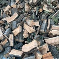 Legna da ardere di mandorlo e ulivo