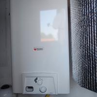 scaldabagno a metano 24kw camera stagna hermann