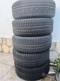 4+1 pneumatici poco usati 215-55-ZR16 97W