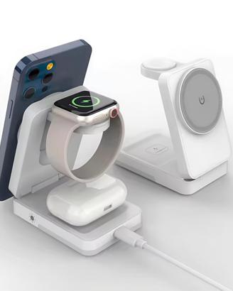 Caricatore Wireless 3in1 iPhone Watch AirPods