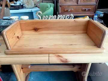 mensola in legno di pino
