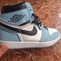 scarpe jordan 1 high unc blue 