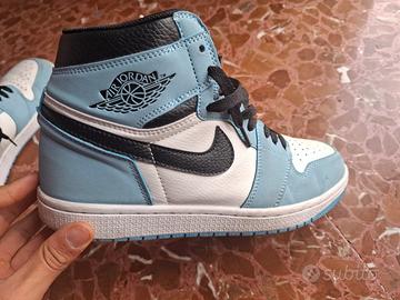 scarpe jordan 1 high unc blue 