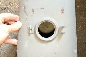 serbatoio piaggio vespa bacchetta 125 modificato c