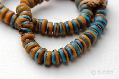 Coppia di Braccialetti Vintage Krobo, Ghana