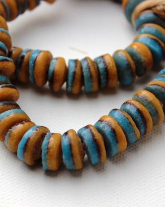 Coppia di Braccialetti Vintage Krobo, Ghana