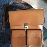 Borsello tracolla uomo in vera pelle, vintage