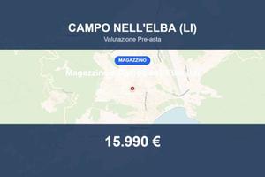 Immobile in asta di 17 m² a Campo nell'Elba
