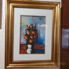 quadri Maestro Alfredo Cavaldoro set due dipinti 