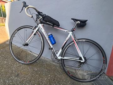 Bici da corsa telaio Trek, cambio Shimano Ultegra