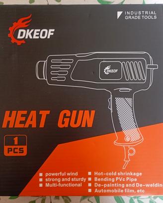 Sverniciatore ad aria calda Dkeof Potenza: 1380W