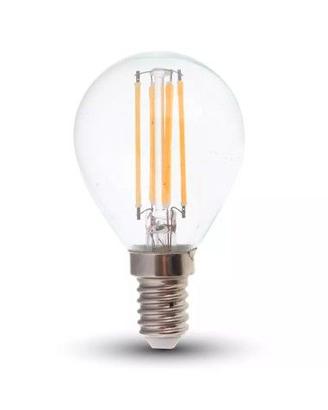15 LAMPADINE LED  E14 V-TAC 6/45 W FILAMENTO