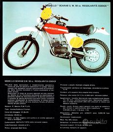 Dépliant Ancillotti Scarab 50 Regolarità