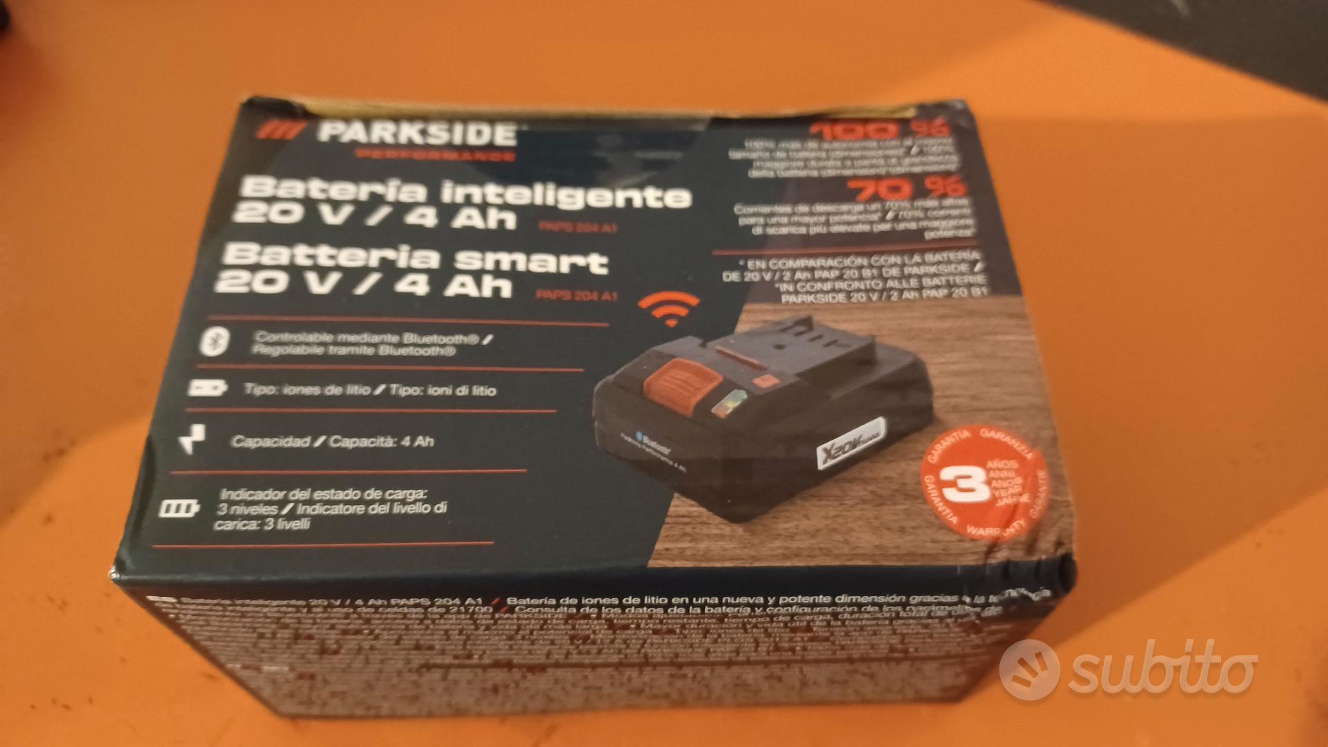 PARKSIDE batteria smart 20v. 4ah - Giardino e Fai da te In vendita a Bari