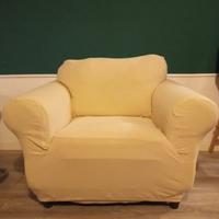 Poltrona Ektorp IKEA con fodera BEIGE