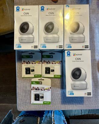 Telecamere da interno + 3sim da 16gb