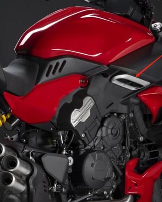 PRESE D'ARIA SERBATOIO CARBONIO DUCATI DIAVEL V4