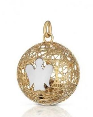 Collana con chiama angeli Oro 18 kt Giannotti