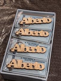 Portachiavi di legno ALBERTO