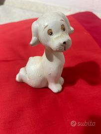Statuetts cagnolino ceramica