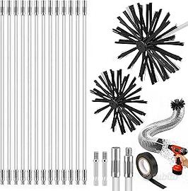 Scopa per camini, attrezzi per la pulizia