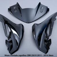 Muso frontale cupolino CBR 250 R 2011 - 2014 Nero