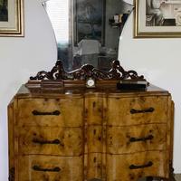 Cassettiera con specchio primi 900'