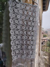 Mantiglia ricamata grigio argento 