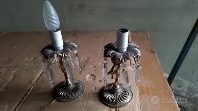 COPPIA ABAT-JOUR-VINTAGE-COME FOTO