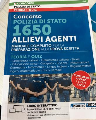 libro concorso polizia di stato