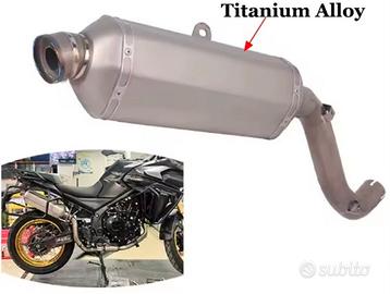 SCARICO COMPLETO IN  TITANIO  VOGE VALICO 625