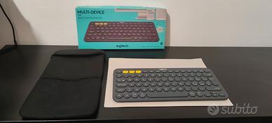 Logitech K380 Tastiera Bluetooth + custodia