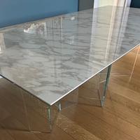 Tavolo Metropolis Tonelli Calacatta oro venato