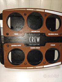 espositore da banco vintage american crew