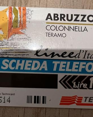 Schede telefoniche rare