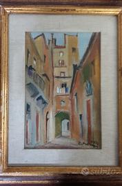 Olio su tela di Rodolfo Marma, 1973