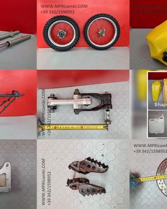 RICAMBI CARENE SUZUKI RM 80 2T 1996 2001