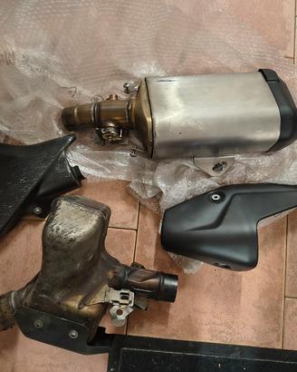 Scarico originale Kawasaki ZX6R 09