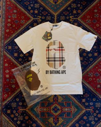 maglia Bape x Burberry S
