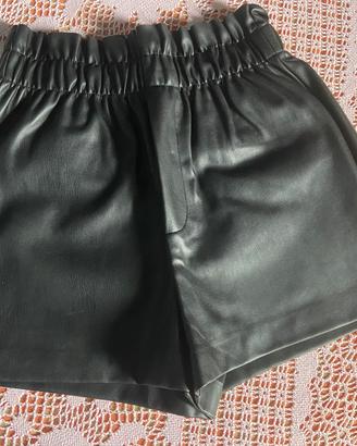 Pantaloncini in eco pelle taglia 36  TALLY WEiJL